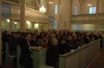 Almost 300 spectators were present at the concert of "Kanon" in the Church of Suonenjoki (picure by Marjatta Taipale)